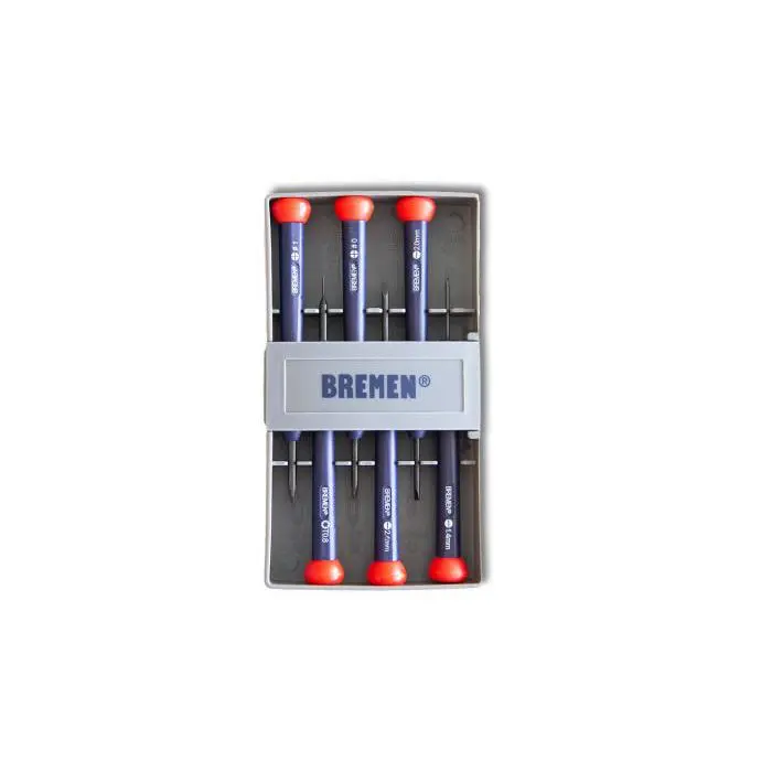 JGO. DESTORNILLADOR RELOJERO JGO.6 PZS. BREMEN®