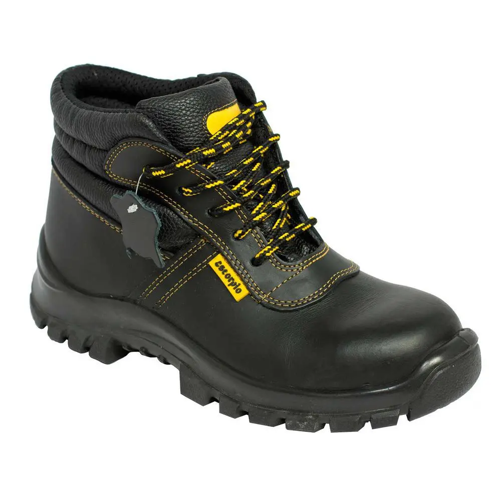 BOTIN NEGRO 46 PUNTA ACERO