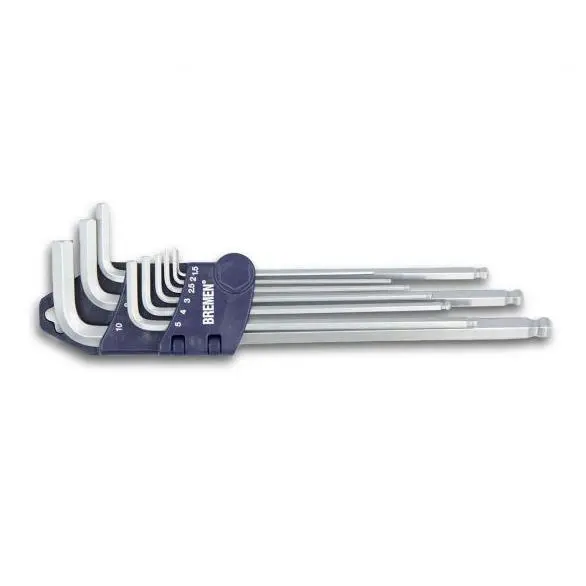 LLAVES ALLEN LARG/CARDA BREMEN 10 PZS. S2