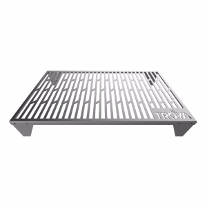 PARRILLA CALADA TROYA 60X40 CM-C/PATAS DESMONTABLES